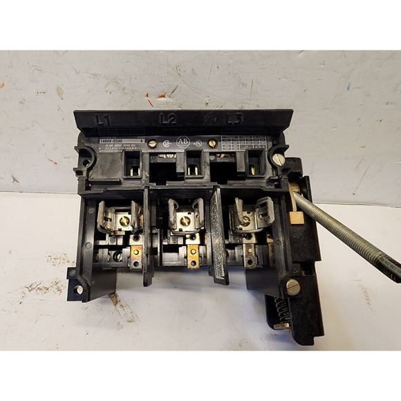 AB Allen-Bradley 1494V-DS60 Line Terminal Guard Disconnect Switch - Picture 3 of 12